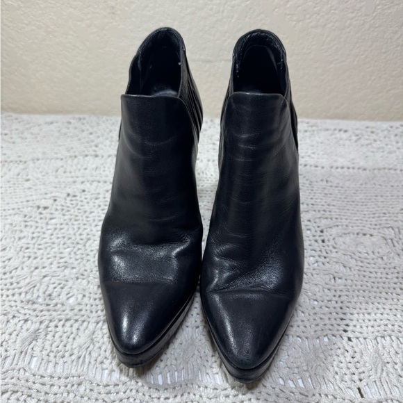 Prada Black Ankle Booties Size 36 1/2 - Picture 1 of 9